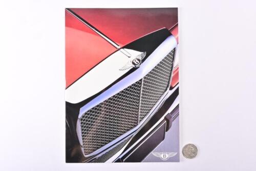 BENTLEY: A circa 1986 Bentley history brochure.