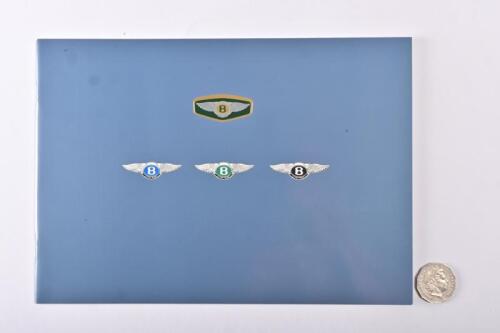 BENTLEY: 1997 Bentley Continental & Azure prestige brochure.