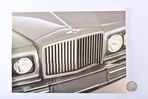 BENTLEY: 1988 Bentley full line prestige brochure in presentation folder.