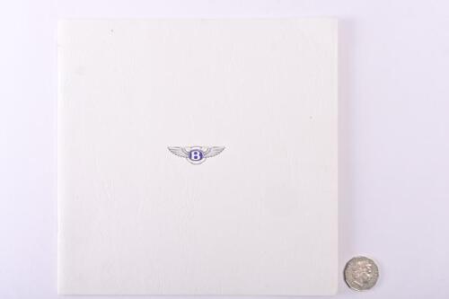 BENTLEY: 1996 Bentley Azure convertible prestige brochure.