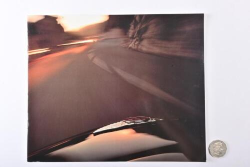 1996 BENTLEY: prestige glossy brochure.