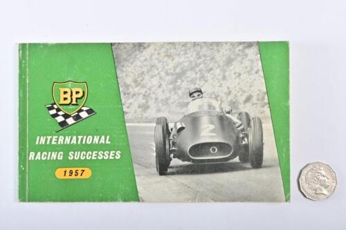 BP/GRAND PRIX: 1957 International Racing Successes: small softback booklet.