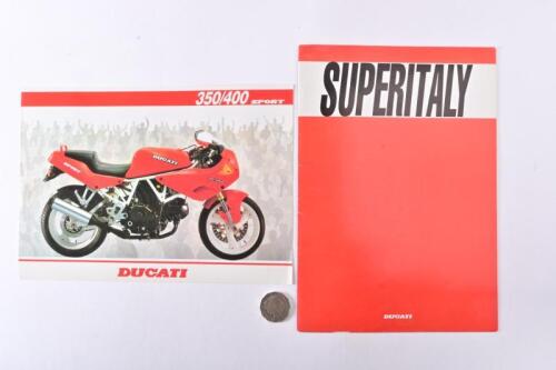 CIRCA 1992 DUCATI: 750SS & 350/400 Sport sales brochures.
