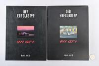 PORSCHE: Two 911 GT 1 hardback books, by Upietz. 1997 & 1999 editions.