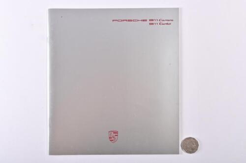 1987 PORSCHE: 911 Carrera & Turbo prestige brochure.