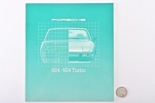 1980 PORSCHE: 924, 924 Turbo prestige brochure.