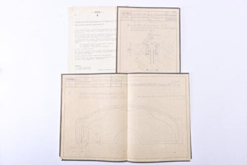 FERRARI: Circa 1961 Ferrari technical documents re 250 GT.
