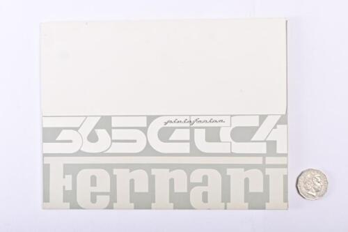 1971 FERRARI: 365 GTC4 prestige brochure / folio.