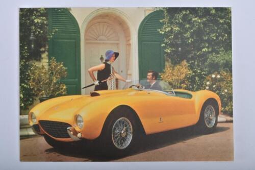 FERRARI: A rare circa 1955 Ferrari 410 Superamerica 375 MM brochure