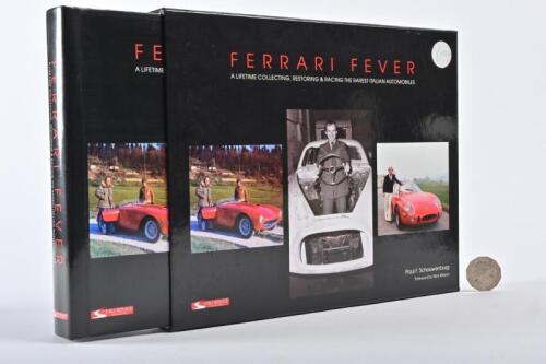 FERRARI: "Ferrari Fever", hardcover book in slipcase.