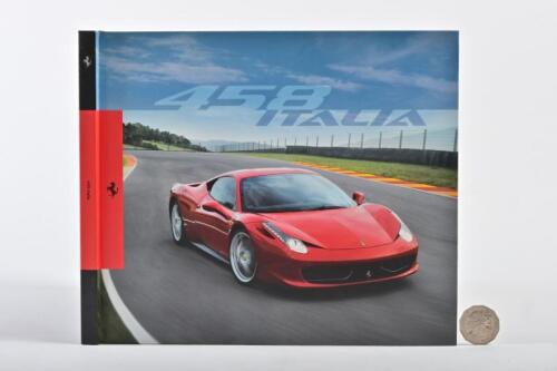 FERRARI: Circa 2009, 458 Italia hardback prestige brochure.