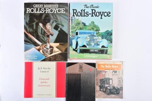 ROLLS ROYCE: Five books.