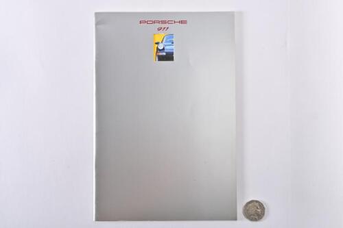 PORSCHE: 1992 Porsche 911 964 brochure.