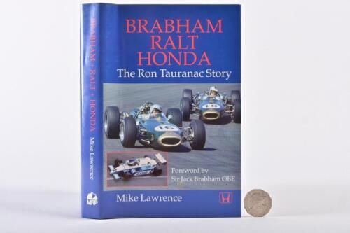 BRABHAM/TAURANAC: "Brabham Ralt Honda: The Ron Tauranac Story", hardback book signed by Ron Tauranac.