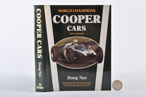 COOPER: "Cooper Cars", a revised edition, hardback book by Nye.