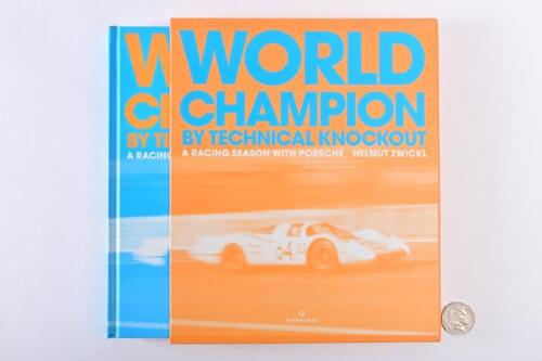 PORSCHE: A large hardback book, "World Champion: By Technical Knockout" #610 of 1500 in slipcase