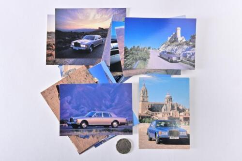 1986 ROLLS-ROYCE: A set of original factory issued postcards.