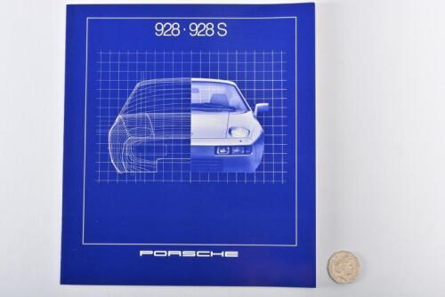 1981 PORSCHE: 928, 928 S prestige brochure.
