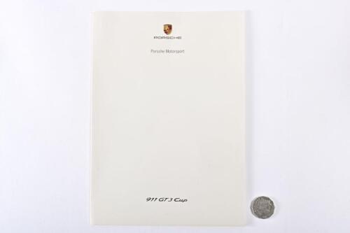 PORSCHE: 2000 Porsche 911 GT3 Cup press kit