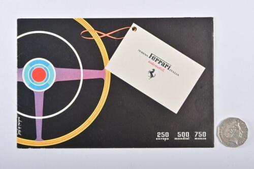 FERRARI: Circa 1955 250 Europa, 500 Mondial, 750 Monza brochure