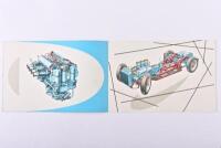 FERRARI: Circa 1955 250 Europa, 500 Mondial, 750 Monza brochure - 2