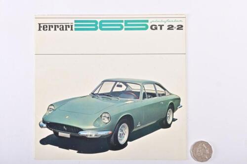 FERRARI: 1968 365 GT 2+2 brochure