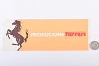 FERRARI: 1977 Production brochure, all models shown, 208, 308, BB 512, 400.