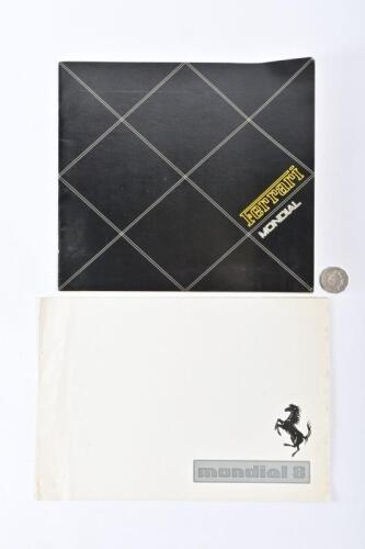 FERRARI: Two Circa 1980's Mondial brochures
