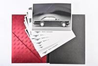 BENTLEY: A 1991 Bentley Continental R prestige hardback introductory press kit. Plush. - 2