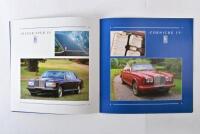 1992 ROLLS ROYCE & BENTLEY: Brochure, Silver Spirit II, Silver Spur II, Limousine & Corniche IV. Continental R, Brooklands - 2