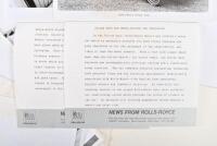 1982 ROLLS-ROYCE/BENTLEY: Press Kit Mulsanne, Camargue, Corniche, Silver Spur & Silver Spirit. - 5