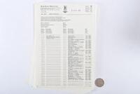 ROLLS-ROYCE/BENTLEY: 1990 sales directory, hole punched for sales folder, a dealer only item