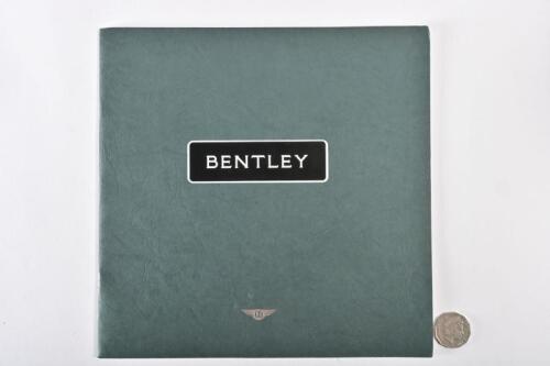 BENTLEY 1992: all model prestige brochure.