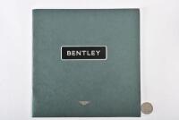 BENTLEY 1992: all model prestige brochure.