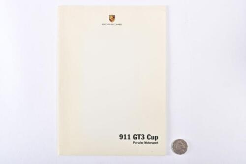 PORSCHE: 2004 Porsche 911 GT3 Cup press kit