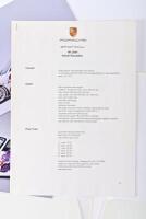 PORSCHE: 2004 Porsche 911 GT3 Cup press kit - 4
