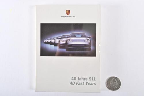 2003 PORSCHE: "40 Fast Years" 911 DVD, sealed.