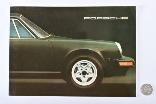 PORSCHE: 1975 911 prestige brochure