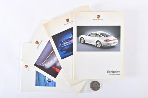 PORSCHE: Four brochures re 996 911.
