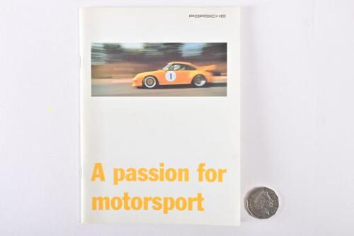 1995 Porsche: 911 993 Carrera RS & GT2 brochure.