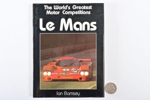 LE MANS: Hardback book, "Le Mans" by Bamsay