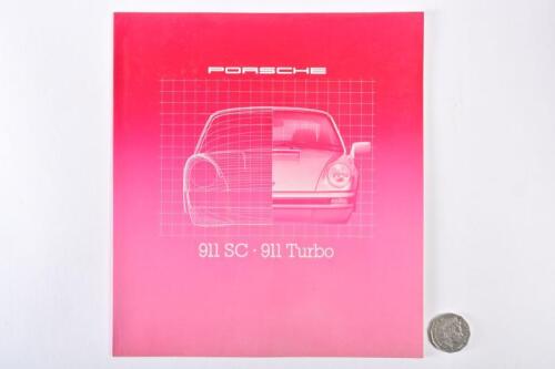 PORSCHE: 1980 911SC & 911 Turbo brochure