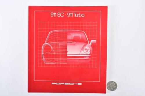 PORSCHE: 1981 911SC & 911 Turbo brochure