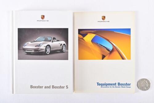 PORSCHE: Two 2002 Boxster brochures