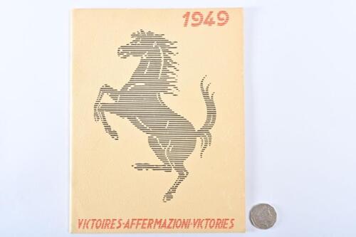 FERRARI:1949 Ferrari yearbook, 1969 reprint by Merritt