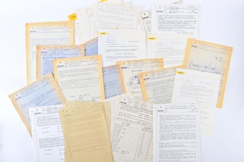 FERRARI: A collection of mid 1970's original & copied Ferrari issued Technical Circulars