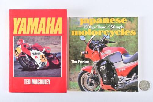 MOTORCYCLES/YAMAHA: Two books relating to Japanese motorcycles