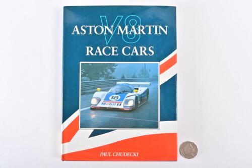 ASTON MARTIN: A hardback book, "Aston Martin V8 Race Cars" by Chudecki