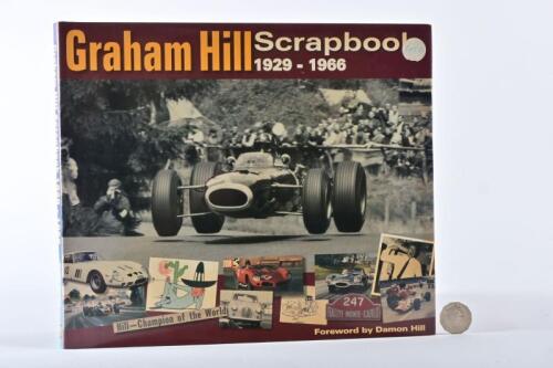 GRAHAM HILL: A large format hardcover book "Graham Hill Scrapbook 1929-1966" by Philip Porter, published 2007 by Porter Press International, 177 pages