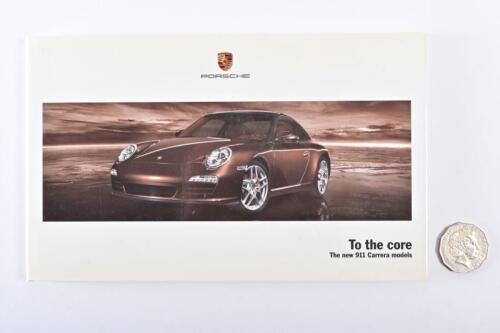 PORSCHE: 2008 911 Carrera 997 series 2 brochure